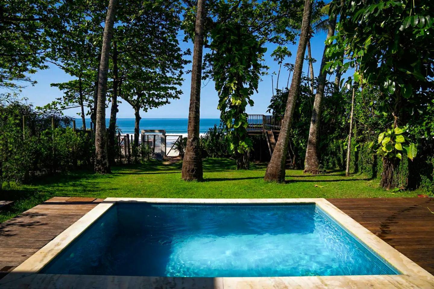 C7, Casa Vibrante, Pe Na Areia De Maresias Villa Sao Sebastiao  Bagian luar foto